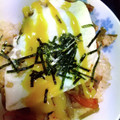 xyzクック's cooksnap of when they made 豚ミンチのソース炒めの目玉焼きオムレツ.
