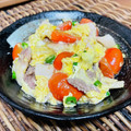 料理男子部's cooksnap of when they made 青とうがらしのふんわり炒り卵.