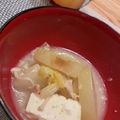 あまのぽむ's cooksnap of when they made 柚子と生姜香る♪塩麹の鶏野菜鍋☆.