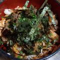 こうのとりヒロシ's cooksnap of when they made 甘辛牛肉が合う！キムチ丼.