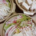 2児ママみきてぃ's cooksnap of when they made 白菜と豚ばら肉のミルフィーユ豆腐鍋.