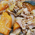 クックHBQ370☆'s cooksnap of when they made かぼちゃと豚こまの煮物.