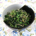 mmameco's cooksnap of when they made 大根葉しょうがちりめん炒め.