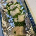 yu🐓's cooksnap of when they made トラフグの白子焼き.