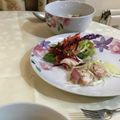 Ruriluru's cooksnap of when they made レタスとブルーチーズのサラダ.