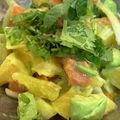 saki1010's cooksnap of when they made スモークサーモンとオレンジのサラダ.