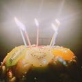 アンモ's cooksnap of when they made フルーツドームレアチーズのズコットケーキ.