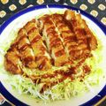 龍青空ママ's cooksnap of when they made 意外にイケる！？お好みカツ丼*ˊᵕˋ)੭.