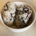 レインボーライス's cooksnap of when they made 塩昆布と紅しょうがのおにぎり.