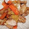 ヨシヨッシー's cooksnap of when they made 白菜とにんじんと豚バラの中華とろみ炒め.