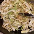 1035's cooksnap of when they made 【簡単おつまみ】アンチョビ白菜(笑).