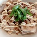 れおいち's cooksnap of when they made かんたんお昼に☆豚しゃぶ丼.