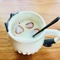 ねっちゃんっ's cooksnap of when they made ホットミルクにチョコがけドライ苺☆*｡.