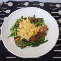 スタイリッシュママ's cooksnap of when they made ☆花卵も一緒に!!簡単豚ニラ☆彡.