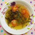 チェックのミニくま's cooksnap of when they made すぐできる♪ 塩昆布de洋風即席スープ.