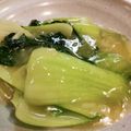茶トラキッズ's cooksnap of when they made シャキシャキ☆青梗菜の塩にんにく炒め.
