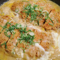 もちこちゃん☆'s cooksnap of when they made 豚カツのおいしい食べ方☆卵とじ♪.