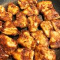 junkoの日々's cooksnap of when they made 鶏胸肉の胡麻味噌てり焼き。.