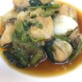 どあら1994's cooksnap of when they made 煮るだけ簡単☆鱈とほうれん草のおろし煮.