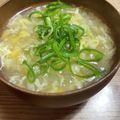 yuki♡70's cooksnap of when they made コーンとふんわり卵のあったか中華スープ.