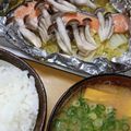 2児ママみきてぃ's cooksnap of when they made 鮭のホイル焼き.