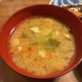karingo425's cooksnap of when they made おいしい豚汁♪豆腐入り♡.