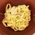 ゆゆゆちゃん★☆'s cooksnap of when they made ツナとホウレン草のクリームパスタ♡.