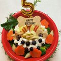 Yukip0n☆'s cooksnap of when they made ヘルシーバースデーケーキ(犬用).