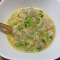 ☆あさ's cooksnap of when they made 我が家の味♡ほたて缶で中華粥.