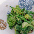 umi☆neco's cooksnap of when they made 簡単おいし～ぃ♪　菜の花のピーナッツ和え.