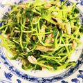 むむむん's cooksnap of when they made 簡単・即席☆豆苗のツナ塩昆布炒め.