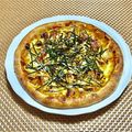 ふんにゃん's cooksnap of when they made 簡単手作りピザ シーチキン・しらす入り.