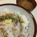 papikun's cooksnap of when they made 超簡単10秒飯☆ゴマ油香る絶品しらす丼.