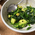 クックUPFJE0☆'s cooksnap of when they made アボカドとほうれん草の胡麻和え♪.