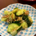 4cl​ove​r's cooksnap of when they made ☆即席１品☆梅きゅうり.