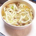 おにもつちゃん's cooksnap of when they made キノコと卵のあんかけうどん.