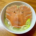 モケ缶's cooksnap of when they made うちわ海老の味噌汁.