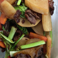 kinkinsan's cooksnap of when they made 【作り置き】カブと牛肉の甘辛煮.