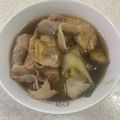 クック81NK9U☆'s cooksnap of when they made 肉汁うどん（武蔵野うどん）.