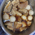 ピーナッツ子♪'s cooksnap of when they made 普通のお鍋で！豚の角煮.