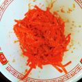 たっぷりカフェオーレ's cooksnap of when they made 【お弁当・作り置き】簡単！人参明太子和え.