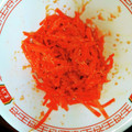 たっぷりカフェオーレ's cooksnap of when they made 【お弁当・作り置き】簡単！人参明太子和え.
