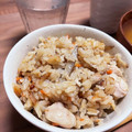 MOｰON's cooksnap of when they made 鶏とごぼう炊き込みご飯.