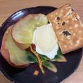 クック5JVRUQ☆'s cooksnap of when they made Xmas★りんごアイスケーキ★5分おやつ.