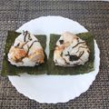 スタイリッシュママ's cooksnap of when they made 唐揚げおにぎり塩昆布.