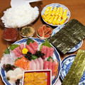 あい♪らんど's cooksnap of when they made 手巻き寿司の上手なのりの巻き方.