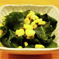 かなりんココりん's cooksnap of when they made ワカメとコーンの塩コショウ炒め♪.