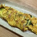 みのりっくす's cooksnap of when they made ベーコンとほうれん草のチーズオムレツ.