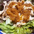 Nya6nya6's cooksnap of when they made 豚肉の大根おろしサラダ.