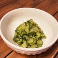 rudygirl's cooksnap of when they made ☆大量消費にも！☆きゅうりの胡麻味噌和え.